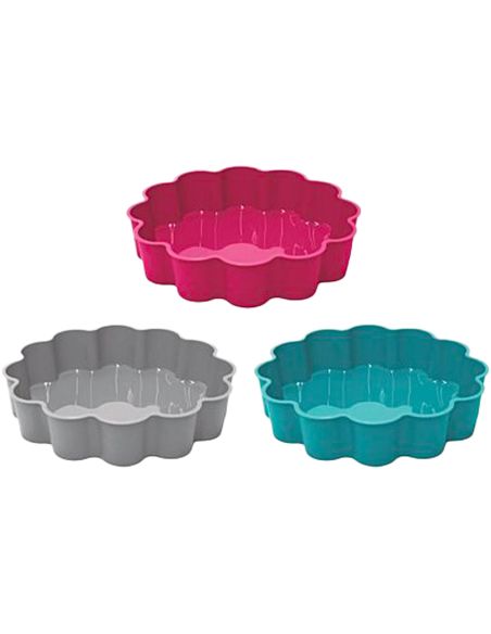 Moule à Gâteau 6 Parts en Forme de Coeur - 3 Couleurs Disponibles