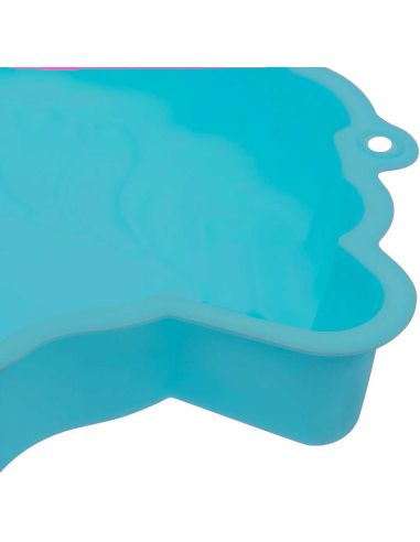 Moule à Gâteau en Silicone Motif Licorne - Dimensions : 25,5 x 20 x 3,5 cm