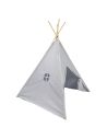 Tipi pour Enfant en Tissu Gris - Dimensions : 120 x120 x 160 cm