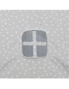 Tipi pour Enfant en Tissu Gris - Dimensions : 120 x120 x 160 cm