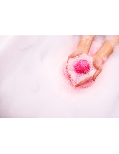 Lot de Quatre Bombes de Bain Pétillantes Fruitées