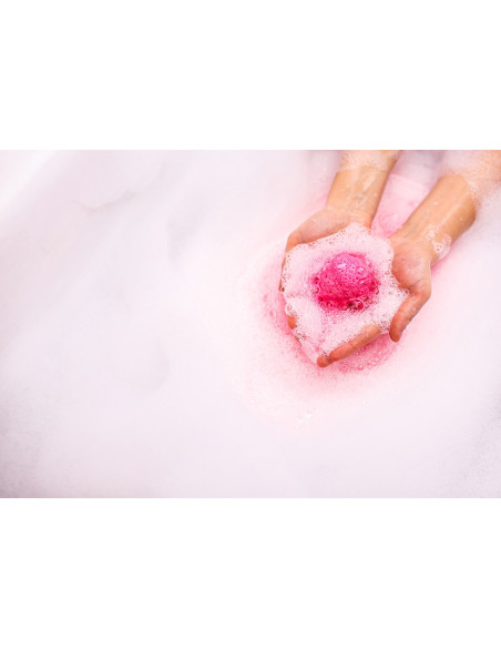 Lot de Quatre Bombes de Bain Pétillantes Fruitées