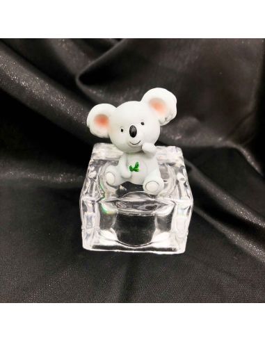 Figurine Koala en Résine - Dimensions : 4 x 3 cm