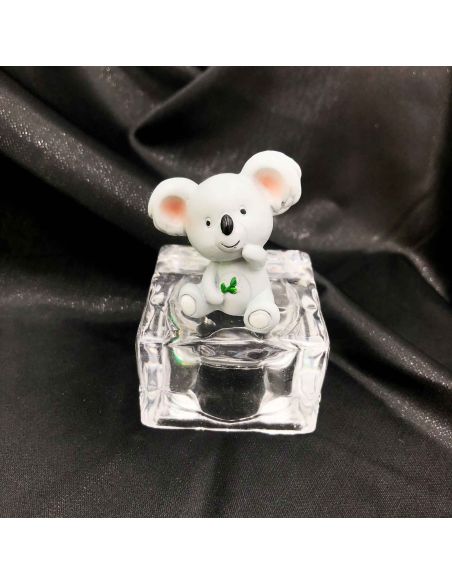 Figurine Koala en Résine - Dimensions : 4 x 3 cm
