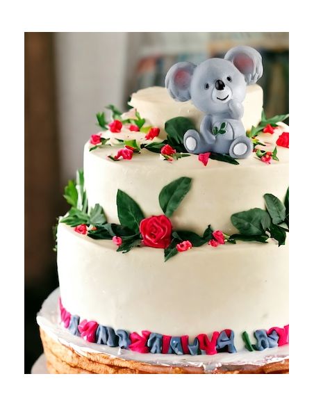 Figurine Koala en Résine - Dimensions : 4 x 3 cm