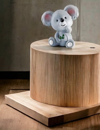 Figurine Koala en Résine - Dimensions : 4 x 3 cm
