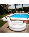 Accessoires de Plage / Piscinette Licorne Gonflable / Dimensions : 192 x 130 x 95 cm