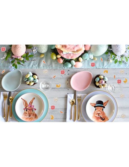 Sachet 60 pièces Décoration De Table "Joyeuses Paques"