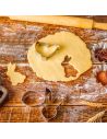 Lot de Quatre Emporte-pièces de Pâques en Inox