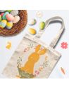 Sac à Oeufs de Pâques "Tote Bag"Ma Petite Récolte - Dimensions : 41 x 22 cm