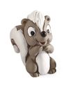 Lot de 3 Figurines Les Amis de la Forêt en Résine / Hauteur : 4 cm