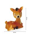 Lot de 3 Figurines Les Amis de la Forêt en Résine / Hauteur : 4 cm
