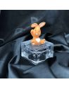 Lot de 3 Figurines Les Amis de la Forêt en Résine / Hauteur : 4 cm