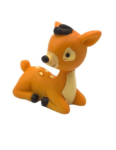 Lot de 3 Figurines Les Amis de la Forêt en Résine / Hauteur : 4 cm