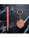 Coffret Stylo + Porte Clés Motif Mamie Chérie