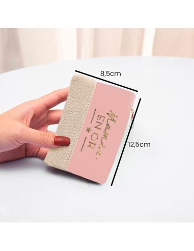 Porte Monnaie "Mamie En Or" - Dimensions : 12,5 x 8,5 cm