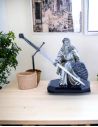  Coupe-Papier Merlin - THE REPLICANT - 20 cm - Métal sur socle en bois