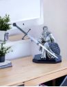  Coupe-Papier Merlin - THE REPLICANT - 20 cm - Métal sur socle en bois