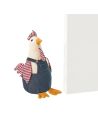 Cale Porte Poule Tenue Salopette / Dimensions : 21 x 14 x 30 cm
