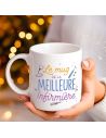 Mug de la meilleure infirmière / Dimensions : 11,5 x 8 x 9,7 cm