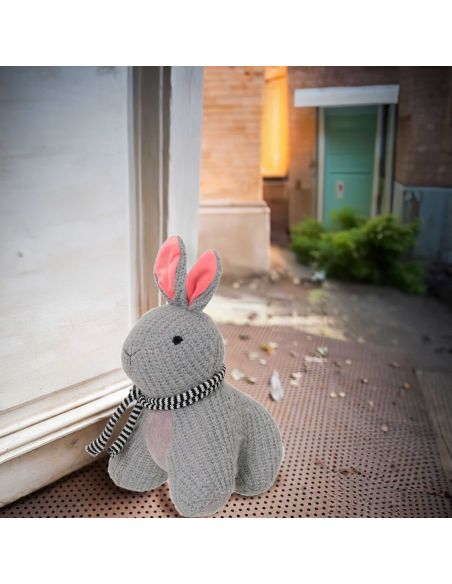 Cale Porte en Forme de Lapin - 2 coloris Disponibles - Dimensions :  24 x 19 x 32 cm