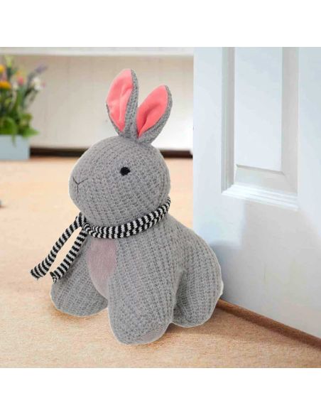 Cale Porte en Forme de Lapin - 2 coloris Disponibles - Dimensions :  24 x 19 x 32 cm
