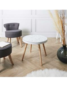 Table Basse Design "Arabesque" - Dimensions: 50 x 50 x 41,5 cm 2