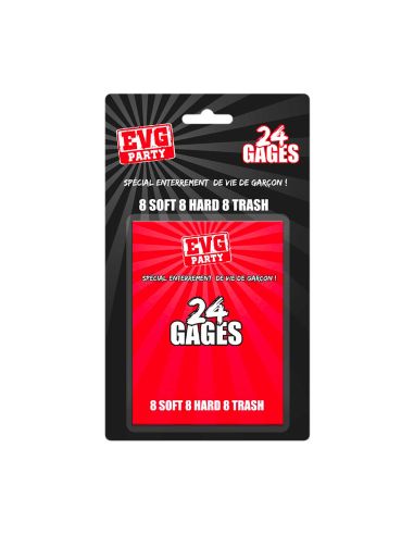 Jeu pour Enterrement Vie de Garçon - EVG Party 24 Gages