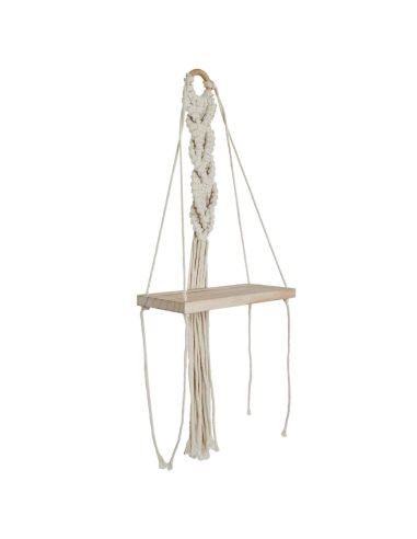 Étagère Murale Style Déco Boho - Dimensions : L. 25 x P. 10 x H. 62  cm