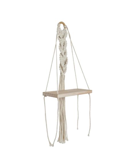 Étagère Murale Style Déco Boho - Dimensions : L. 25 x P. 10 x H. 62  cm