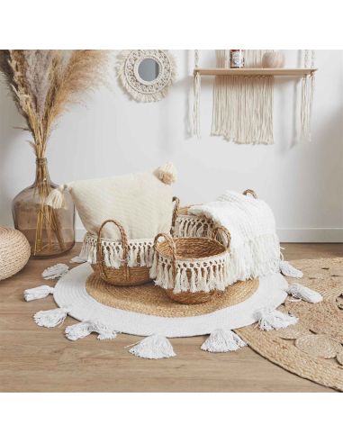 Ensemble de 3 Paniers Tressés Gigogne