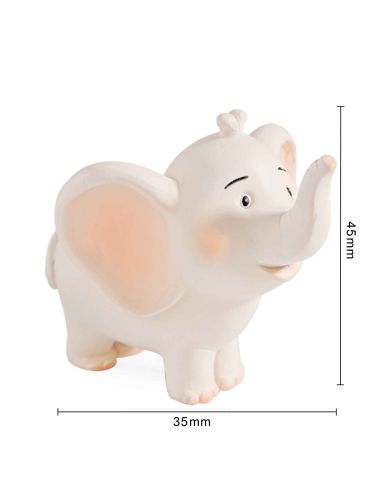Lot de 4 Figurines Animaux de la Savane en Résine - Hauteur : 4,5 cm
