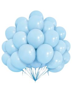 Sachet de 20 Ballons Bleu Perle - Dimensions : 30 x 30 cm