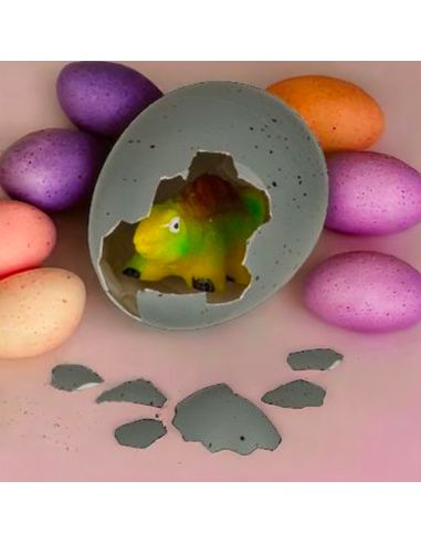 Œuf Magique de Dinosaure - Dimensions : 7.4 x 12 cm