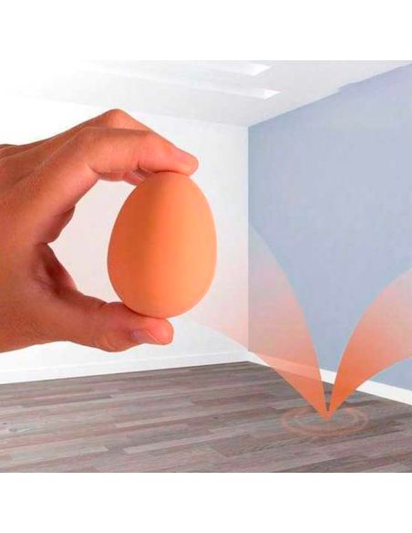 Balle rebondissante en forme d'Œuf - Dimensions : 5,5 x 4 cm