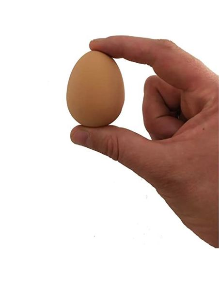 Balle rebondissante en forme d'Œuf - Dimensions : 5,5 x 4 cm