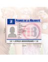 Faux Permis Humoristique de la Majorité 18 Ans - Version Féminine
