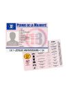 Faux Permis Humoristique de la Majorité 18 Ans / Version Masculine