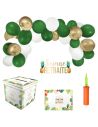 Pack Accessoires de fête "Joyeuse Retraite" Silver - 5 Eléments