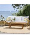 Housse Coussin Motif Carreau Ciment 2 - Dimensions : 40 x 40 x 0,5  cm
