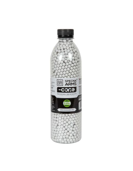 Bouteille 0,20g Bio de 3000 billes airsoft (Specna Arms)