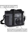 Sac de Transport Fraicheur Enceinte Bluetooth Intégrée - Dimensions : 46 x 23 x 28,5 cm