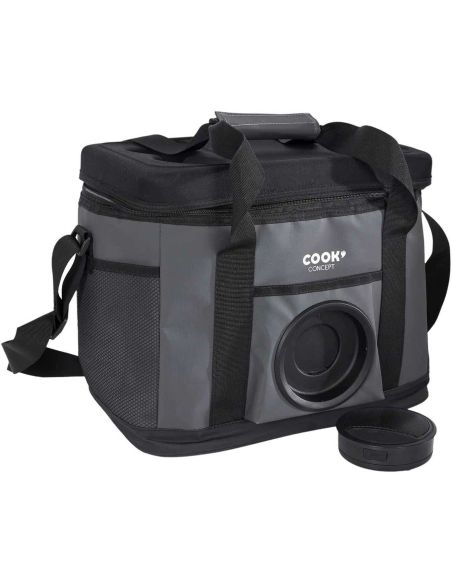 Sac de Transport Fraicheur Enceinte Bluetooth Intégrée - Dimensions : 46 x 23 x 28,5 cm