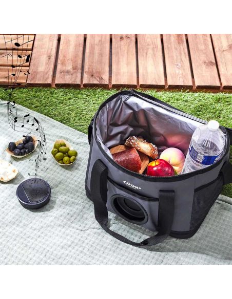 Sac de Transport Fraicheur Enceinte Bluetooth Intégrée - Dimensions : 46 x 23 x 28,5 cm