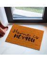 Paillasson " Home is me & you " - Dimensions : 60 x 40 x 2 cm