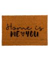 Paillasson " Home is me & you " - Dimensions : 60 x 40 x 2 cm