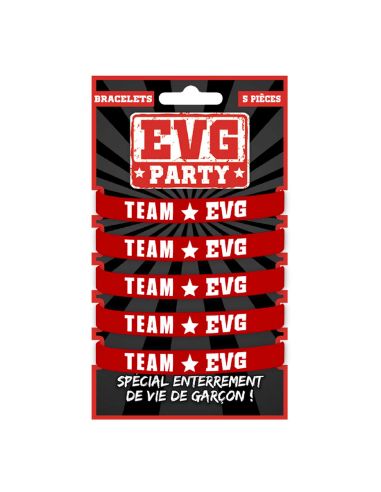 Accessoires Enterrement Vie de Garçon - Pack "EVG PARTY"