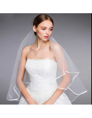 Voile pour "EVJF" Enterrement de Vie de Jeune Fille "Future Mariée" - Dimensions : 20 x 34 cm