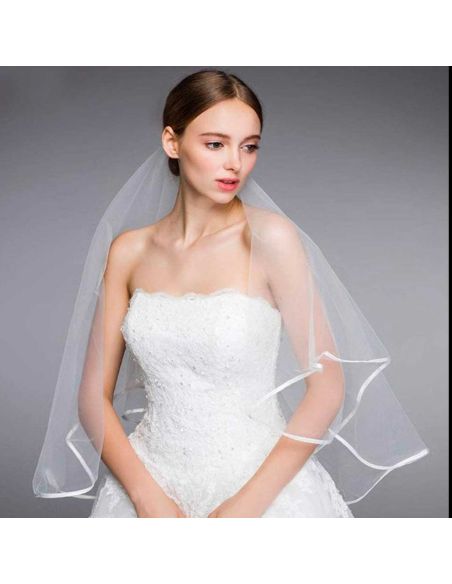 Voile pour "EVJF" Enterrement de Vie de Jeune Fille "Future Mariée" - Dimensions : 20 x 34 cm