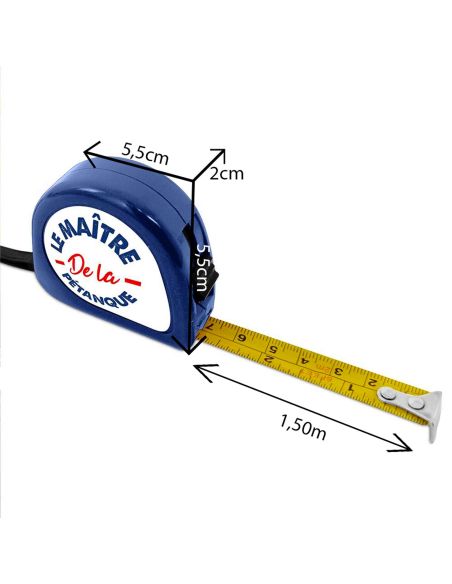 Mètre Pétanque 2m "Le Maitre de la Pétanque"